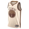 Män Golden State Warriors Tröja Jonathan Kuminga Nike 2025-26 City Edition Vit Swingman